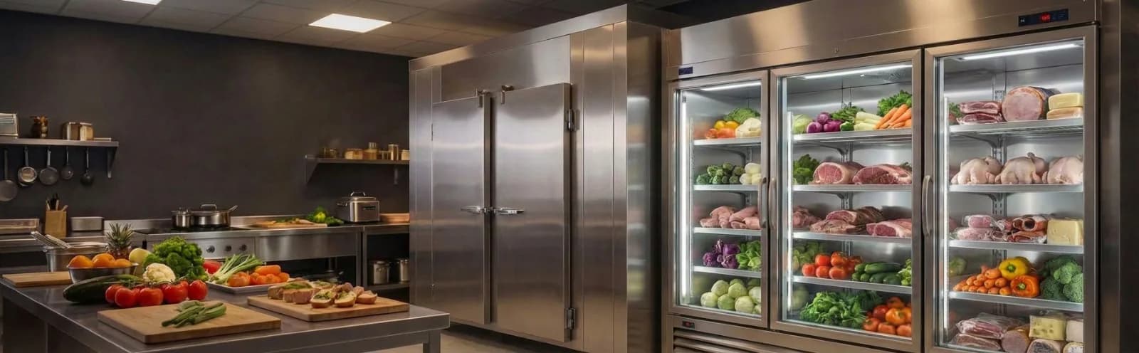 Refrigeración — escena profesional