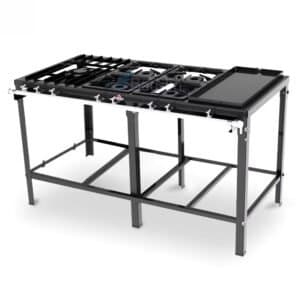 Anafe 5 hornallas con Plancha