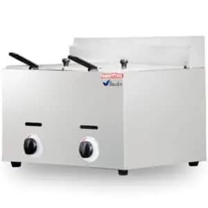 Freidor a gas 2 cubas de 6 litros Flamemax HGF-72