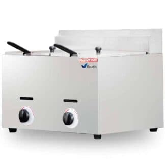 Freidor a gas 2 cubas de 6 litros Flamemax HGF-72