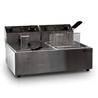 Freidor 6 lts Doble Eléctrico | Demet HEF-82A