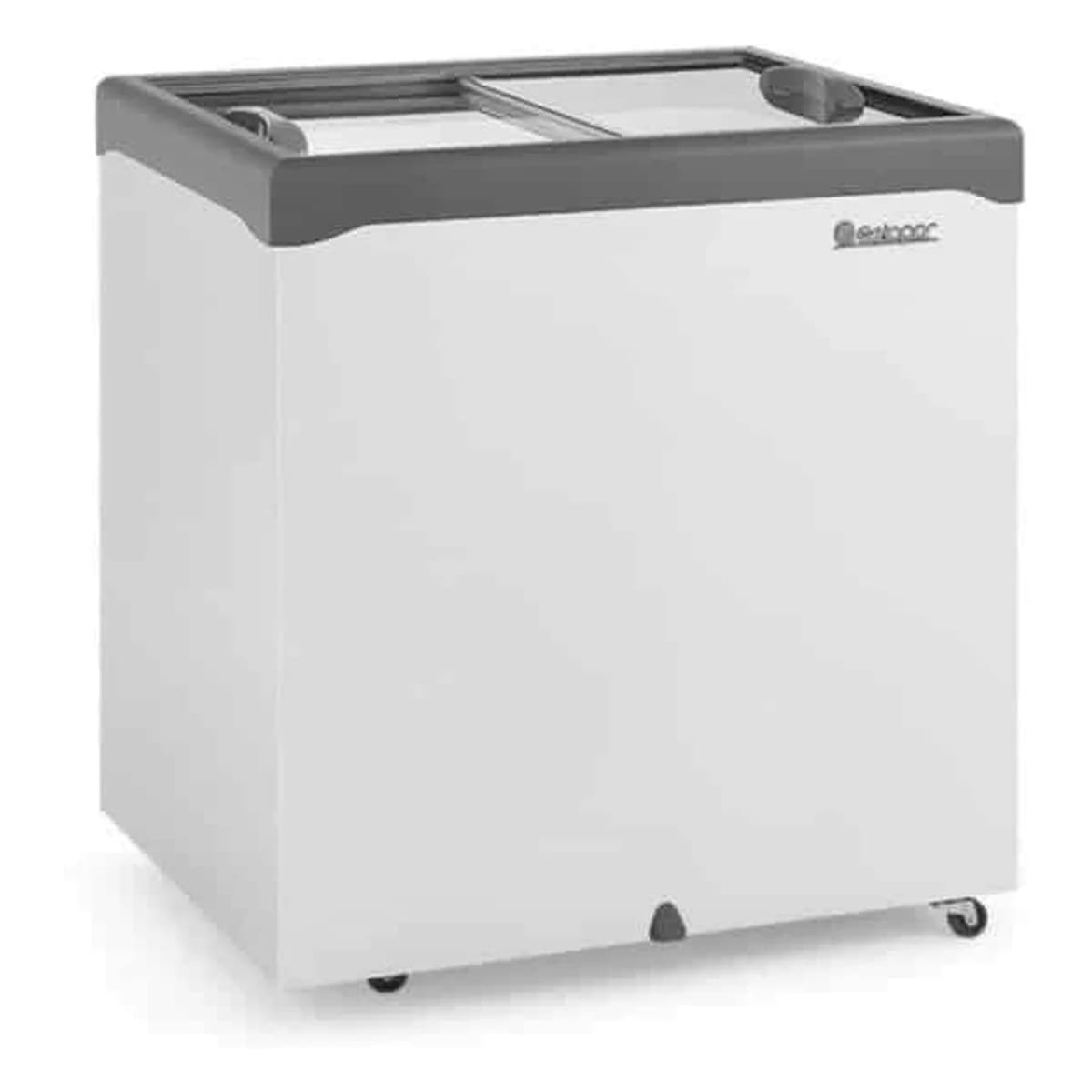 Freezer 220 Lts 2 puertas de vidrio