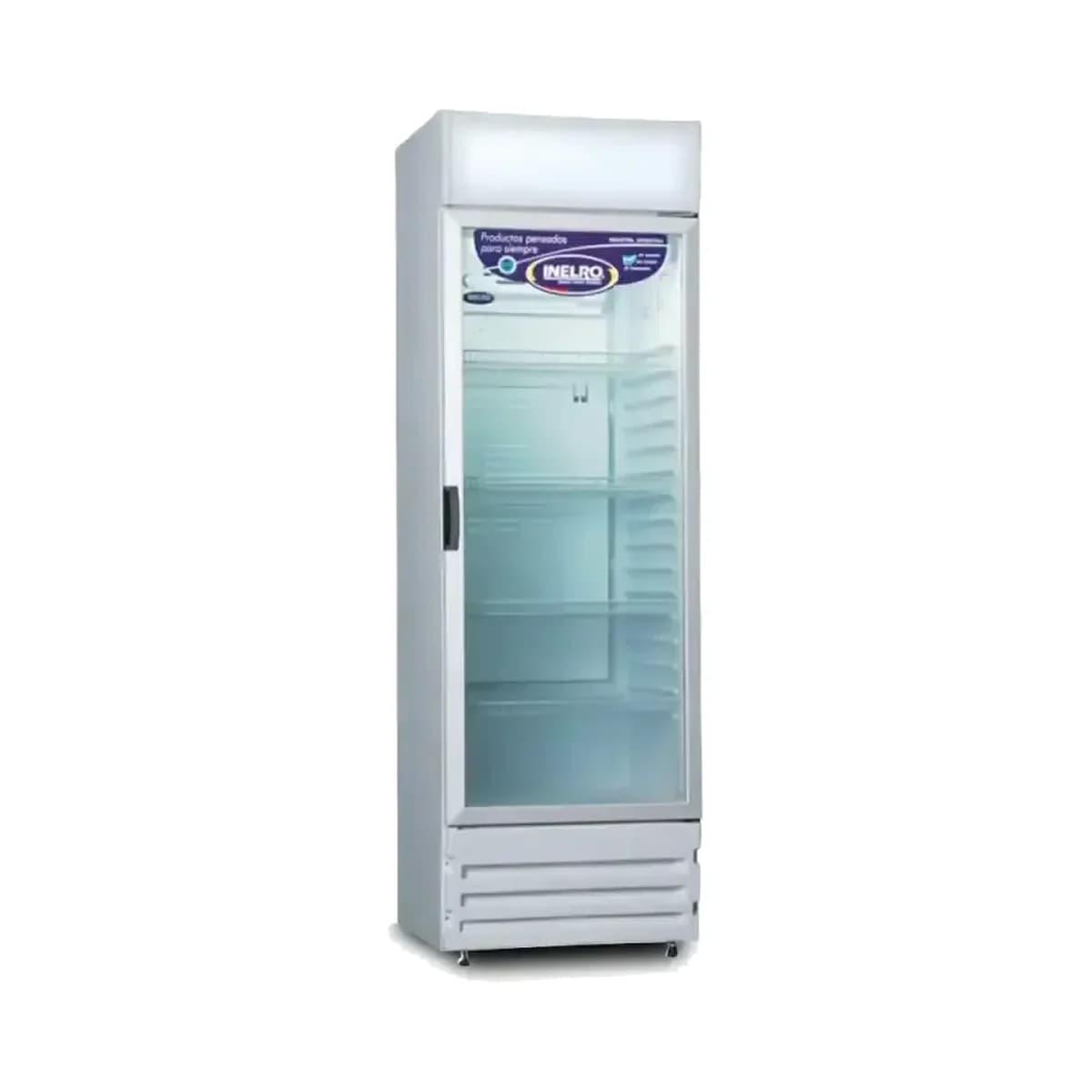 Visicooler Inelro MT-400, 1 puerta, vista frontal