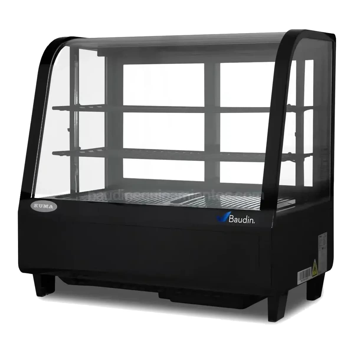 Vitrina 0,68 m Refrigerada Sobremostrador Kuma CW-100, vista frontal