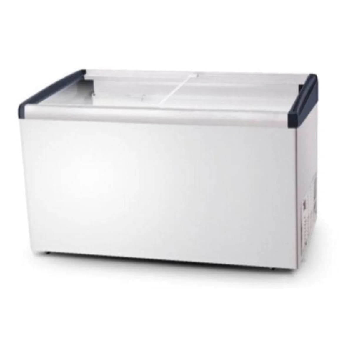 Freezer Horizontal 516 lts Tapa de Vidrio Kuma W-516A, vista frontal