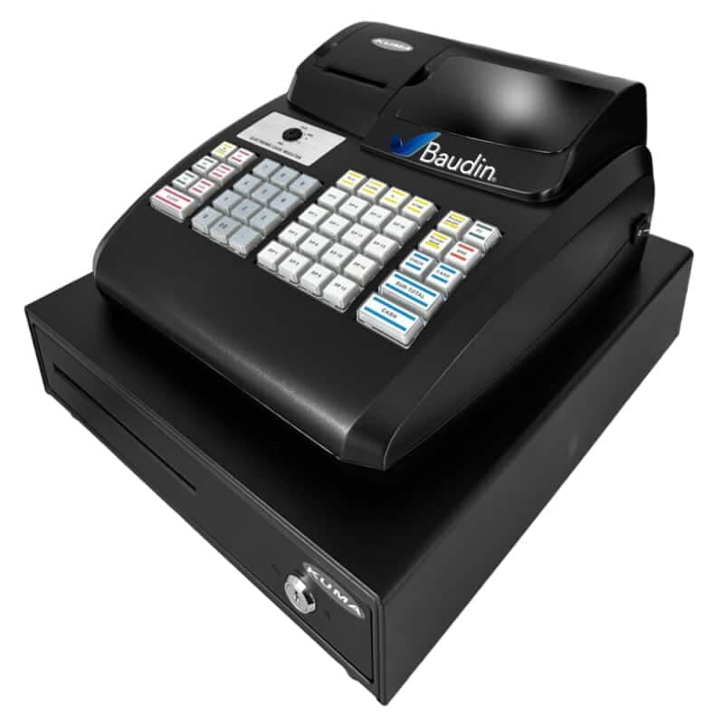 Caja registradora de uso interno 1 rollo térmico | Kuma ECR100
