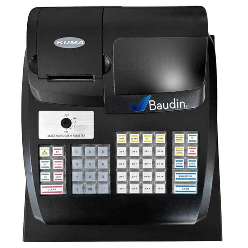 Caja registradora de uso interno 1 rollo térmico Kuma ECR100