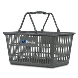 Canasto de Mano Demet Gris