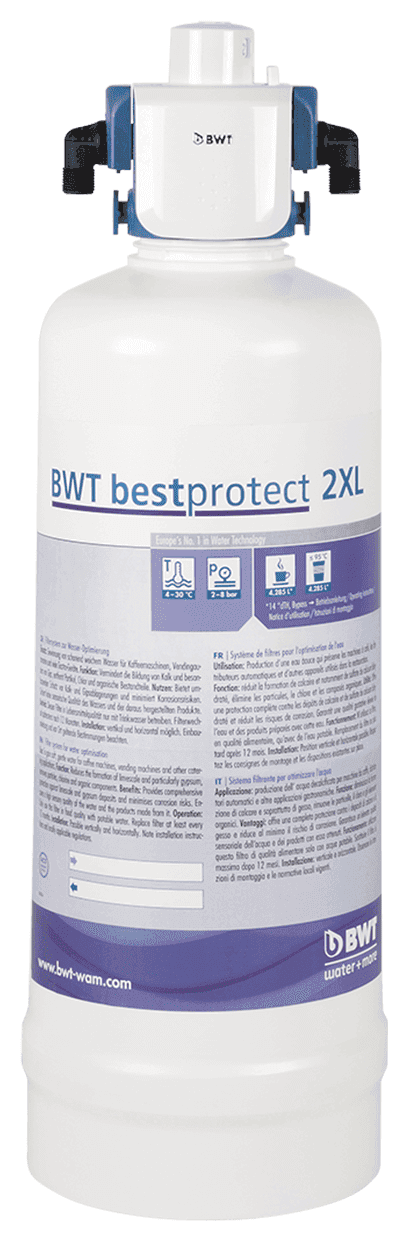 Purificador de Agua para Cafeteras Profesional BWT Bestprotect 2XL