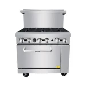 Cocina Industrial 6 Fuegos y Horno | Cook Rite