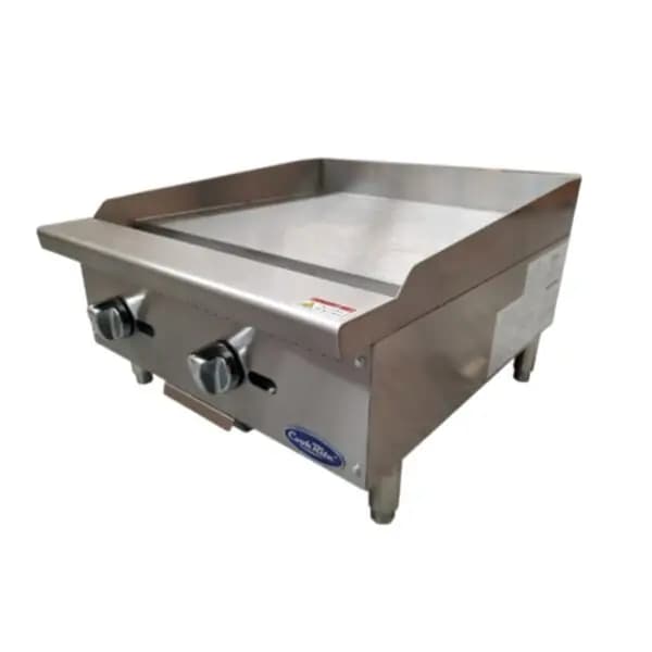 Plancha Acero Inox 60 cm Profesional | Cook Rite ATMG-24