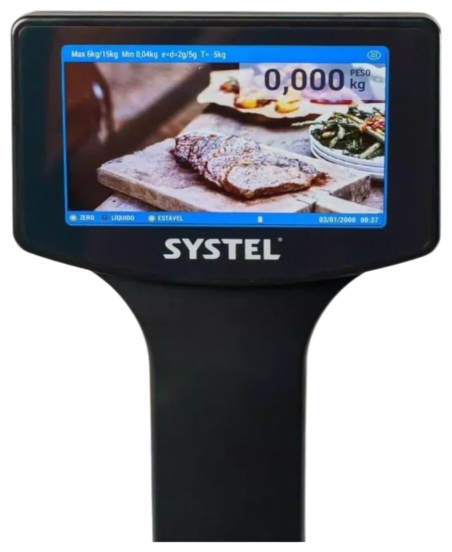 Balanza 30 kg | Systel Cuora Neo Negro