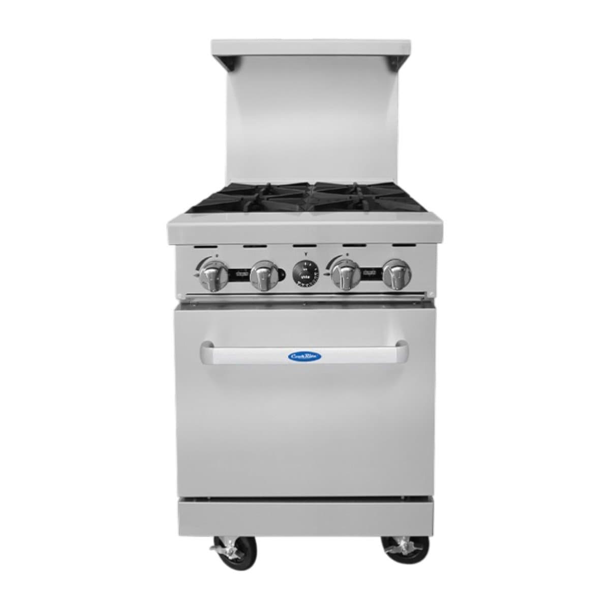 Cocina Industrial 6 Hornallas a Gas y Horno | Cook Rite
