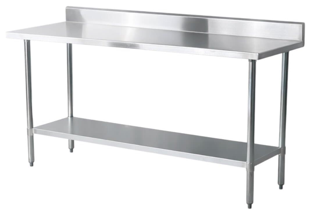 Mesa de Acero Inoxidable 120x60 cm estante | Jameco WT-1200CE