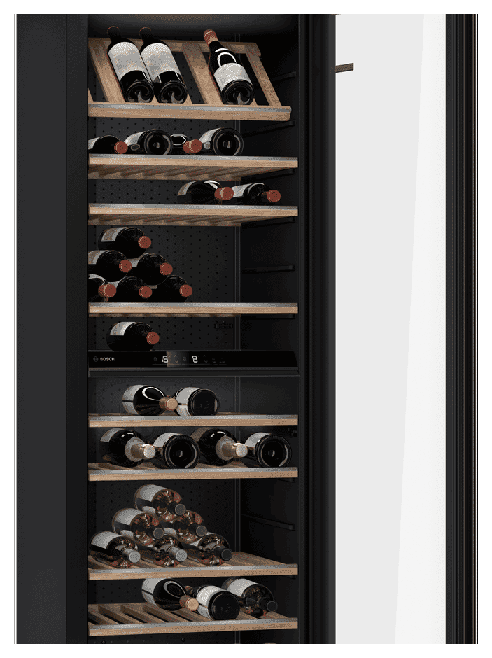 Enfriadora de vino Bosch KWK36ABGA doble zona 199 botellas