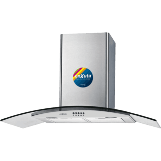 Campana 90 cm Acero Inox con Vidrio 750 m3/h - Enxuta