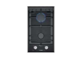 Anafe a gas Bosch PRB3A6B70 2 quemadores vitrocerámico FlameSelect