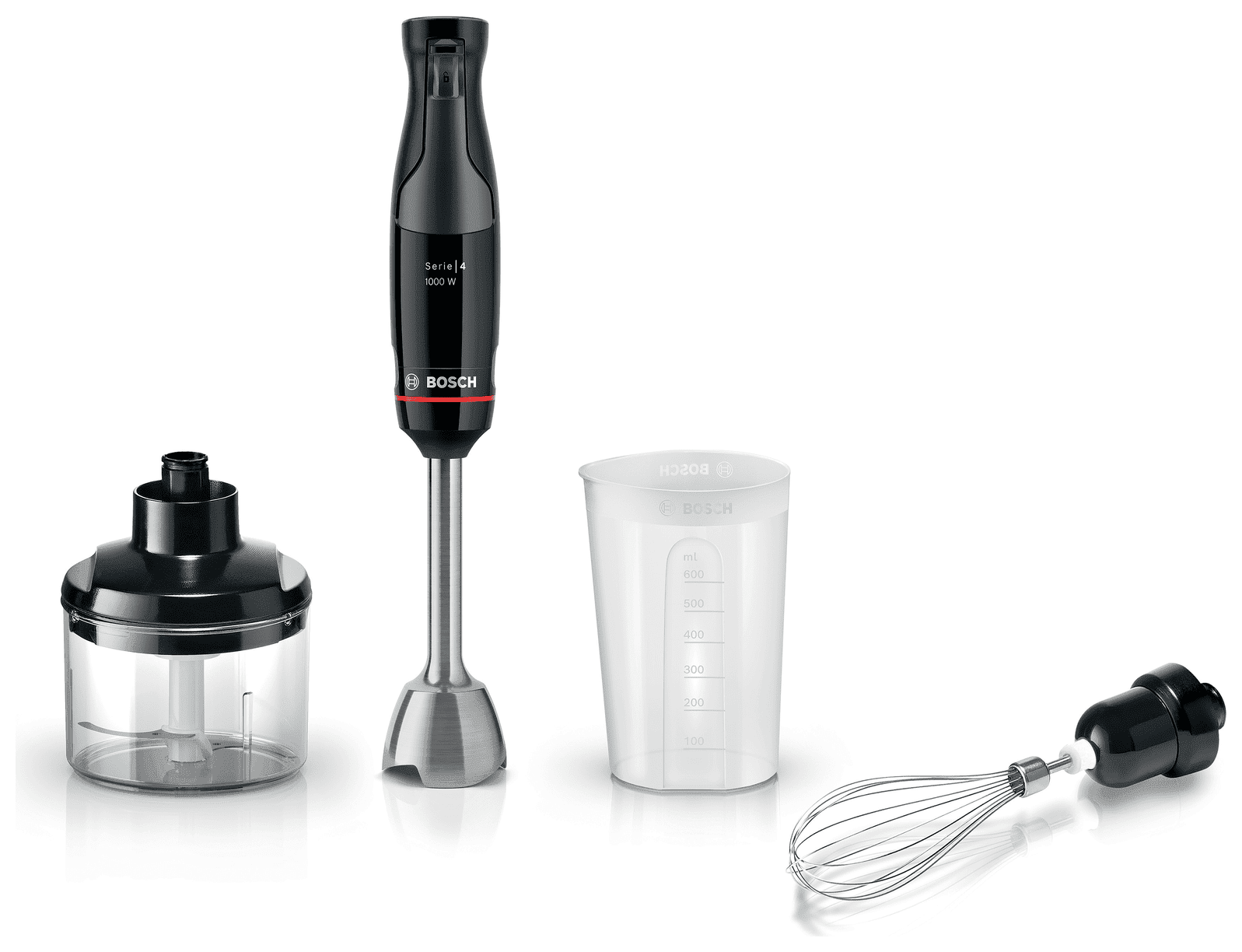Batidora de mano 1000 W con picador | Bosch MSM4B621
