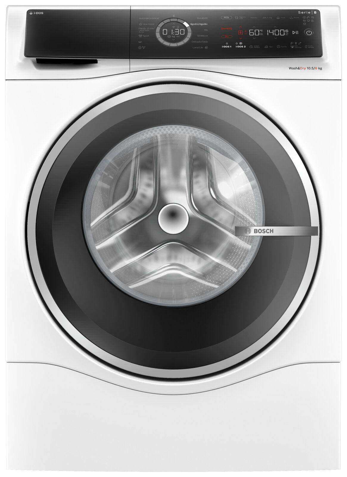 Lavasecarropas Bosch WNC254A0ES 10,5 kg lava 6 kg seca i‑DOS