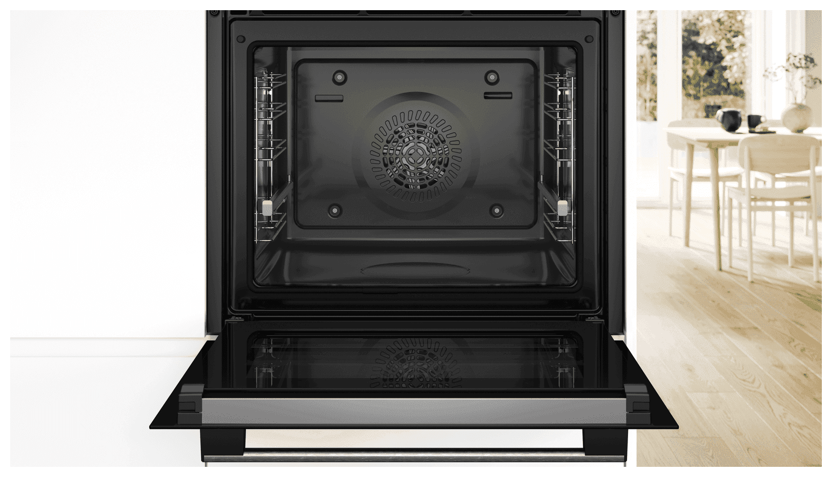 Horno empotrable Bosch HRG572ES3 con vapor y Air Fry