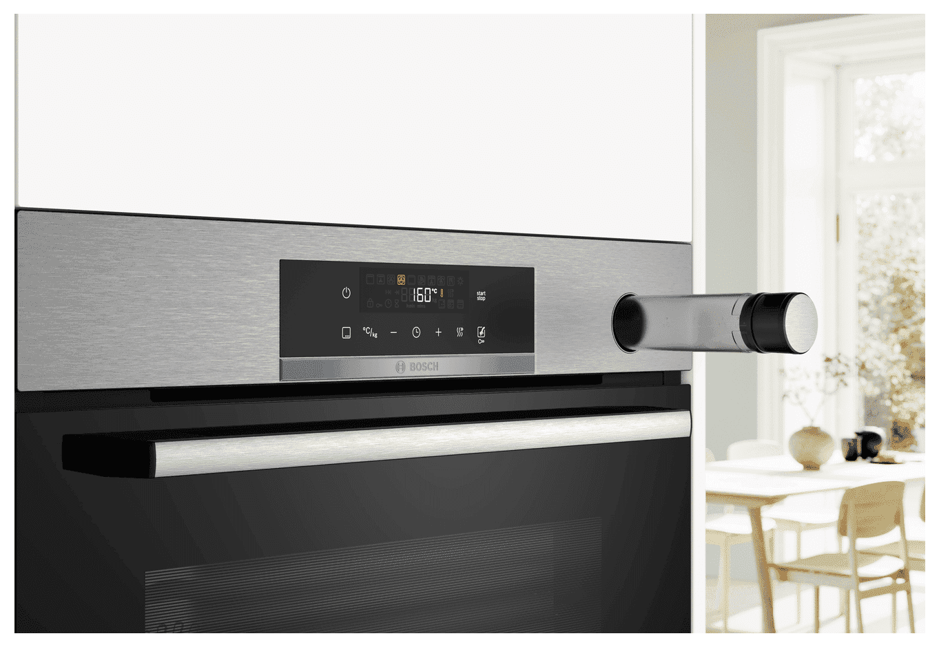 Horno empotrable Bosch HRG572ES3 con vapor y Air Fry