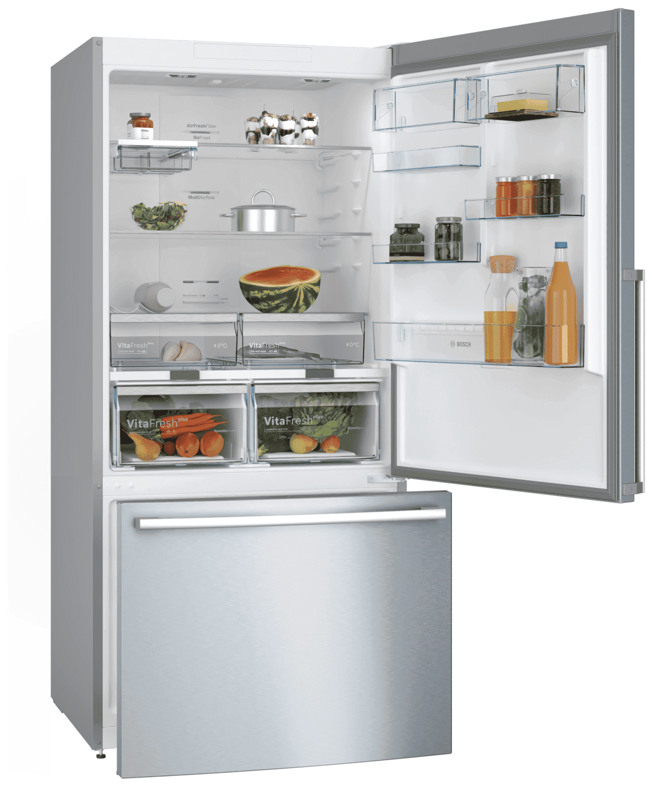 Heladera combinada Bosch KGB86XIEP 631 L NoFrost