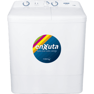 Lavarropa semi-automático Enxuta LEB7200 7,2 kg 2 cubas PVC