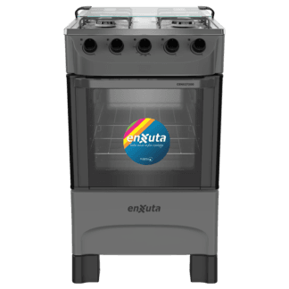 Cocina Supergas 4 Hornallas Titanio Con Termocupla - Brasil - Enxuta