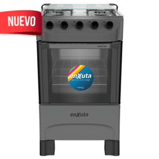 cocina multigas Enxuta CENX27200T 4 quemadores mesada acero inoxidable
