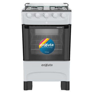 Cocina Supergas 4 Hornallas Blanca Con Termocupla y Encendido - Brasil - Enxuta