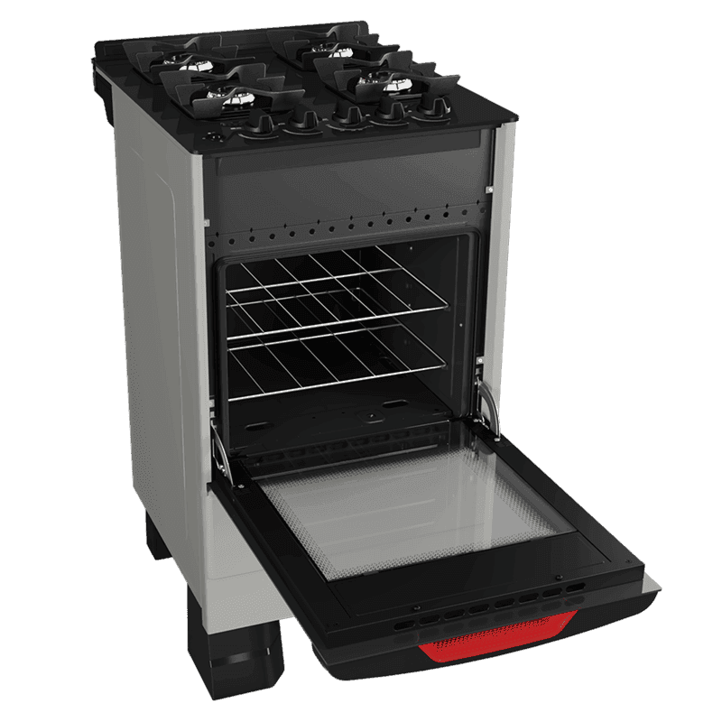 Cocina multigas Enxuta CENXV27542T 4 quemadores horno grill