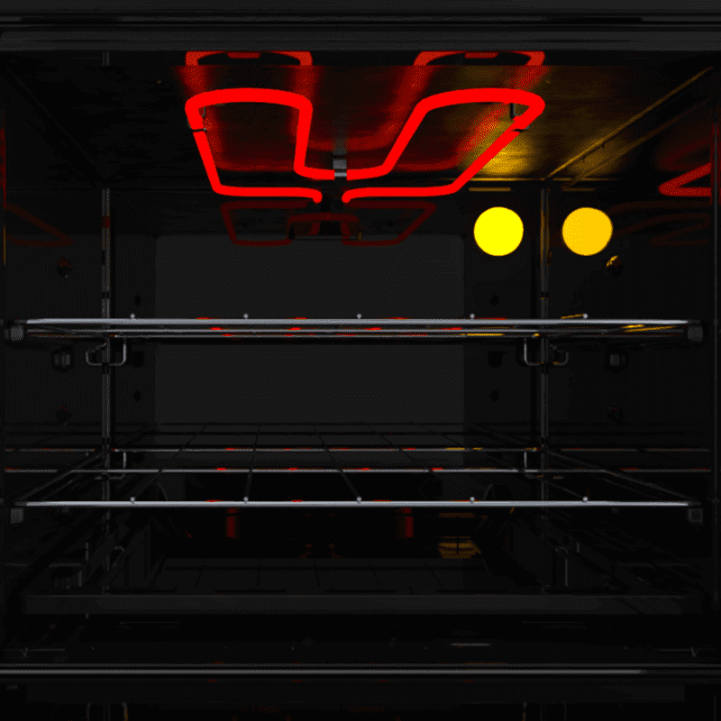Cocina multigas Enxuta CENXV27542T 4 quemadores horno grill