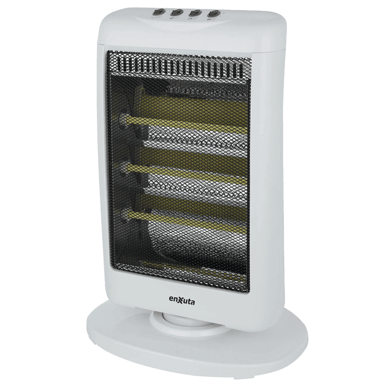 Calefactor halógeno Enxuta CHENX912 1.200 W oscilante