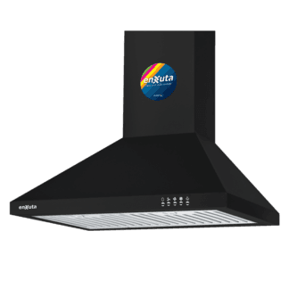 Campana 60 cm Negra 750 m3/h - Enxuta