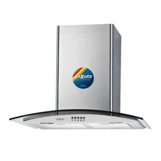 Campana 60 cm Acero Inox con Vidrio 750 m3/h - Enxuta