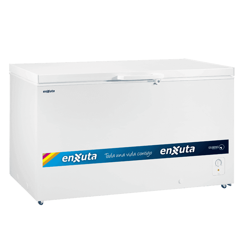 Freezer horizontal Enxuta FHENX16420 420 L interior aluminio R600a