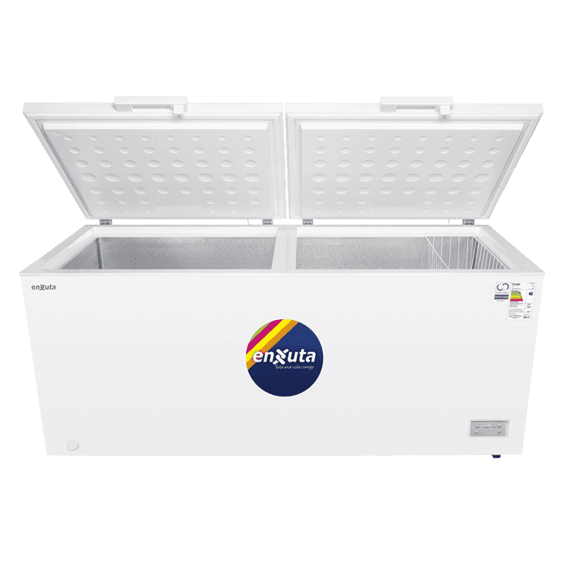 Freezer horizontal Enxuta FHENX22710 708 L doble puerta R290