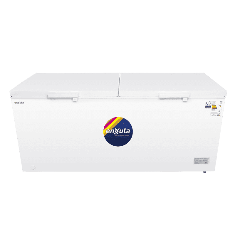 Freezer horizontal Enxuta FHENX22710 708 L doble puerta R290