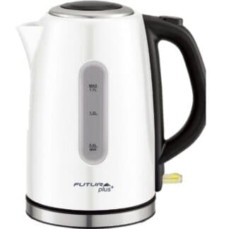 Hervidor eléctrico 1.7 L metálico blanco | Futura FUT-HA1798W