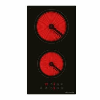 Anafe vitrocerámico 2 zonas 30 cm | FUT-PV2Z