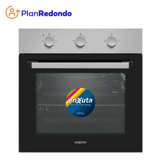 Horno empotrar Enxuta HEENX5000 70 L panel inox timer 3 posiciones