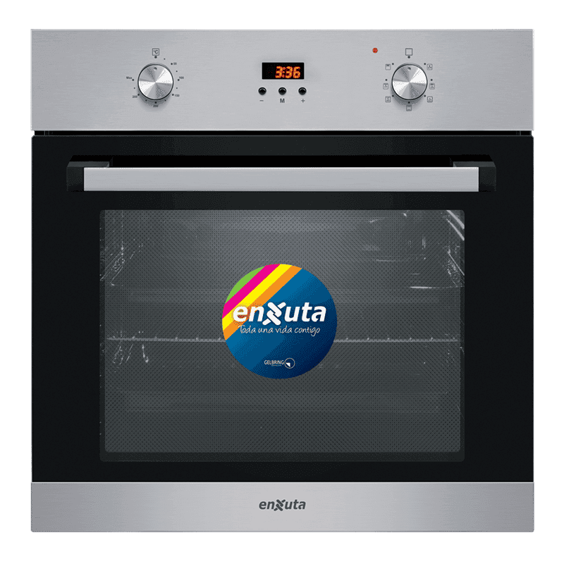 Horno empotrable Enxuta HEENX5500DIG 70 L convección panel inox