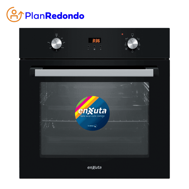 Horno empotrable Enxuta HEENX5500DNG 70 L con convección