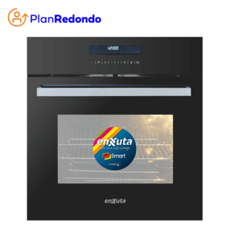 Horno empotrable Enxuta HEENXS3800DNG 73 L display touch vidrio negro