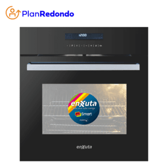 Horno empotrable Enxuta HEENXS3800DNG 73 L display touch vidrio negro