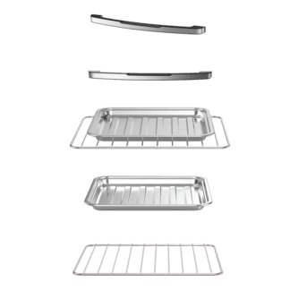 Horno Eléctrico 22 Litros Negro - Enxuta