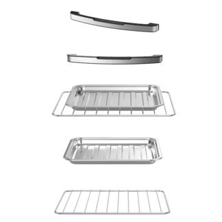 Horno Eléctrico 32 Litros Negro - Enxuta