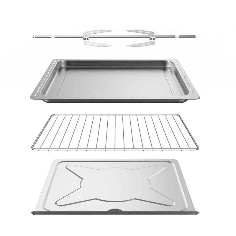 Horno eléctrico Enxuta HENX055N 55 L 2000 W termostato 230 °C
