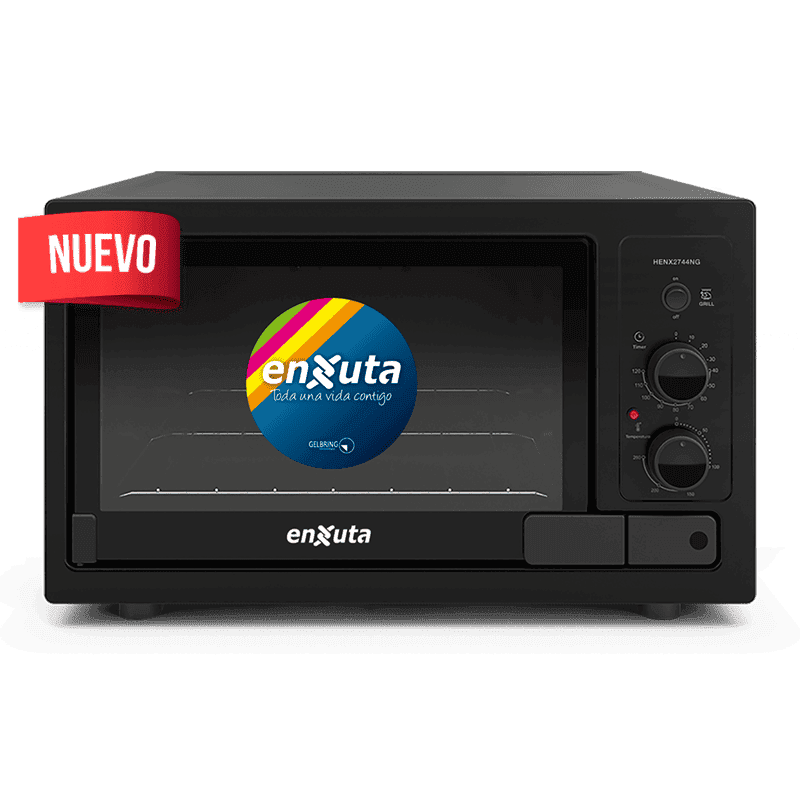 Horno eléctrico Enxuta HENX2744NG 44 L con grill y termostato 260°C