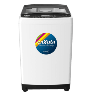 Lavarropas carga superior Enxuta LENX01250 12 kg panel digital tapa vidrio